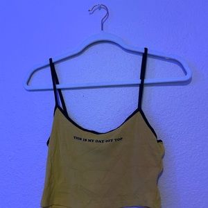 this is my day off tank